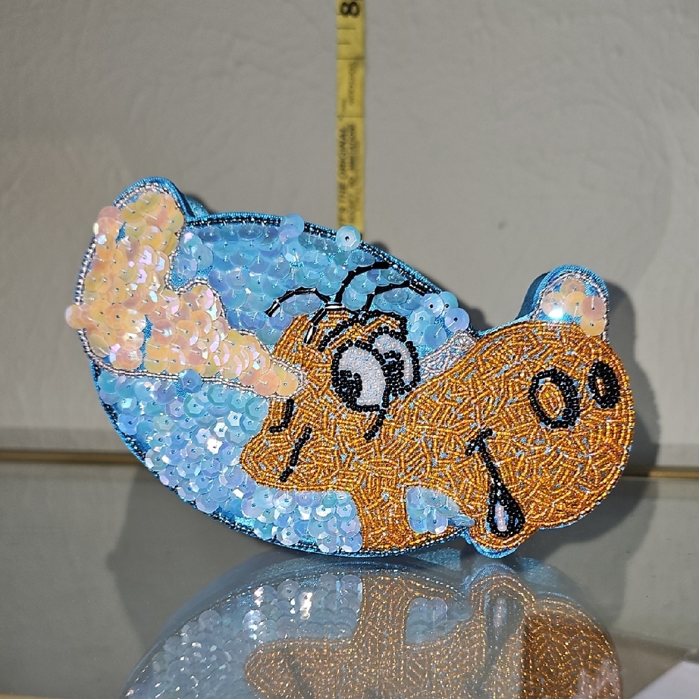 Sequin Cartoon Character Clutch